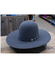 10x Open Crown Felt Hat - Granite