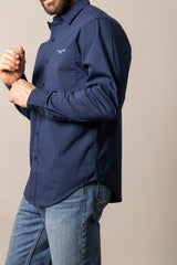Chemise ''Team'' Bleu Marin