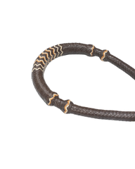 Bosal 5/8'' Recouvert de Cuir Brun 16 Brins
