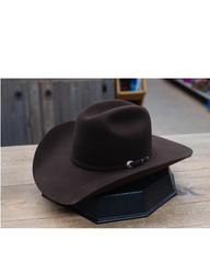 Pur Wool Hat Cowboy Top - Chocolat