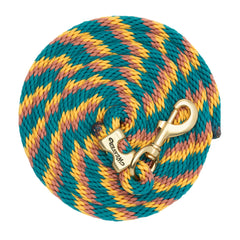 10' Poly Lead Rope with Solid Brass Snap