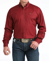 Chemise Bourgogne Petit Pois