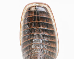 Caiman Tail Imitation Choco Boots