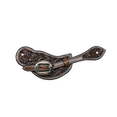 Courroies Éperons Style Buckaroo Chocolat - Homme