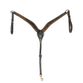 Bricole FG Choco Cuir Renversé Buckstitch Naturel