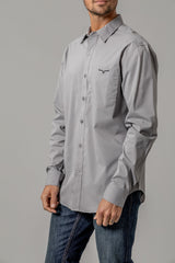 Chemise ''Team'' Grise