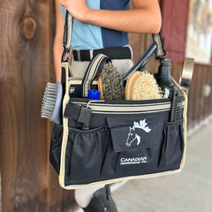 Sac à Brosse - Noir & Beige