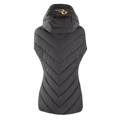 Hooded Hybrid Vest 'AVA' - Brown