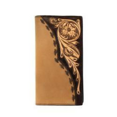 Long Wallet 2 Tones Roughout & Buckstitch