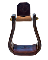 Nettles 3'' Wood Stirrup Flatbottom - Cherry
