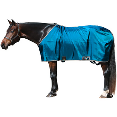 Couverture Nylon Devant Fermé - Turquoise Foncé