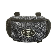 Pommel Bag - Paisley Black