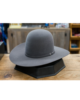 Chapeau Feutre Gris Pâle 7X - Non-Formé