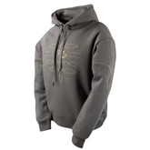 Sweatshirt 'Wrenley'' Embroidery & Dots - Grey