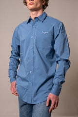 Chemise Team Bleu Carbone