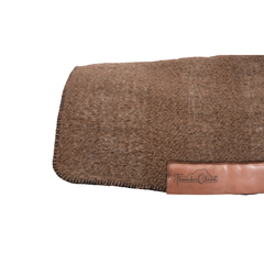 Tapis de Selle en Laine Compressé 28x30''