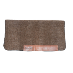 Tapis de Selle en Laine Compressé 28x30''