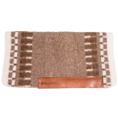 Tapis de Selle en Laine Compressé 28x30''