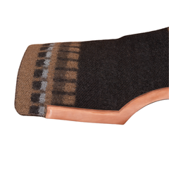 Tapis Entrainement ThunderCloud 100% Alpaga Motif - Noir/Choco