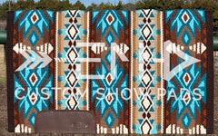 'Drizzled with Turquoise'' Ranch Show Pad