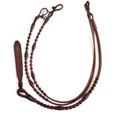 Rawhide Romal Reins - Dark Brown