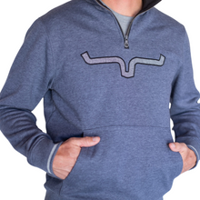Load image into Gallery viewer, Filmore Fleece Pullover - Navy Heather
