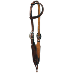 Bride Une Oreille Collection Oxbow Ribbon - Chestnut