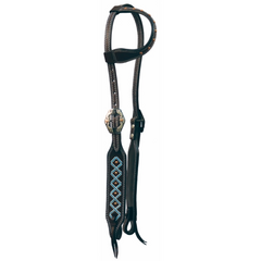 Double Cross One Ear Headstall
