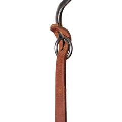 Rênes 5/8'' Séparées en Cuir de Harnais Huilé 7-7'11'' - Troue