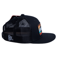 Load image into Gallery viewer, Youth Sunset Army Cap - Black
