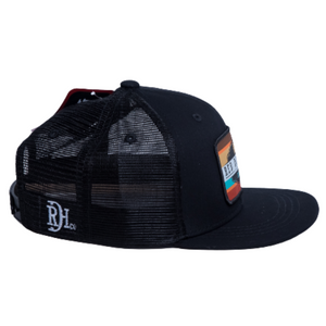 Youth Sunset Army Cap - Black