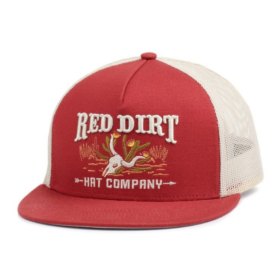 Salty Desert Antique Cap - Dusty red