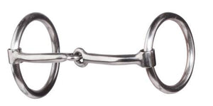 Side Pull Combo Smooth Snaffle Bit with Reins