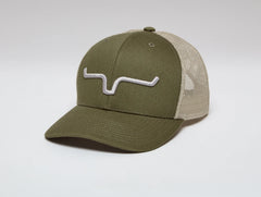 Weekly Trucker Caps - Moss/Tan