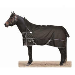 Couverture Hiver 1200D Demi-Cou Noir - 280g