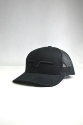 Weekly Trucker Cap By Kimes Ranch - Black/Black - FG Pro Shop Inc.
