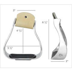 EM Aluminum 2” Racing Stirrups - FG Pro Shop Inc.