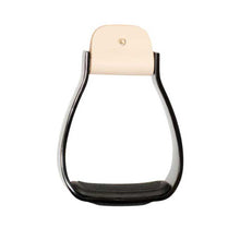 Load image into Gallery viewer, Black Aluminum Western Stirrups
