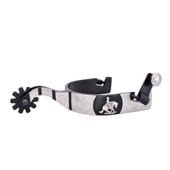 Black Satin Reining Spurs - FG Pro Shop Inc.