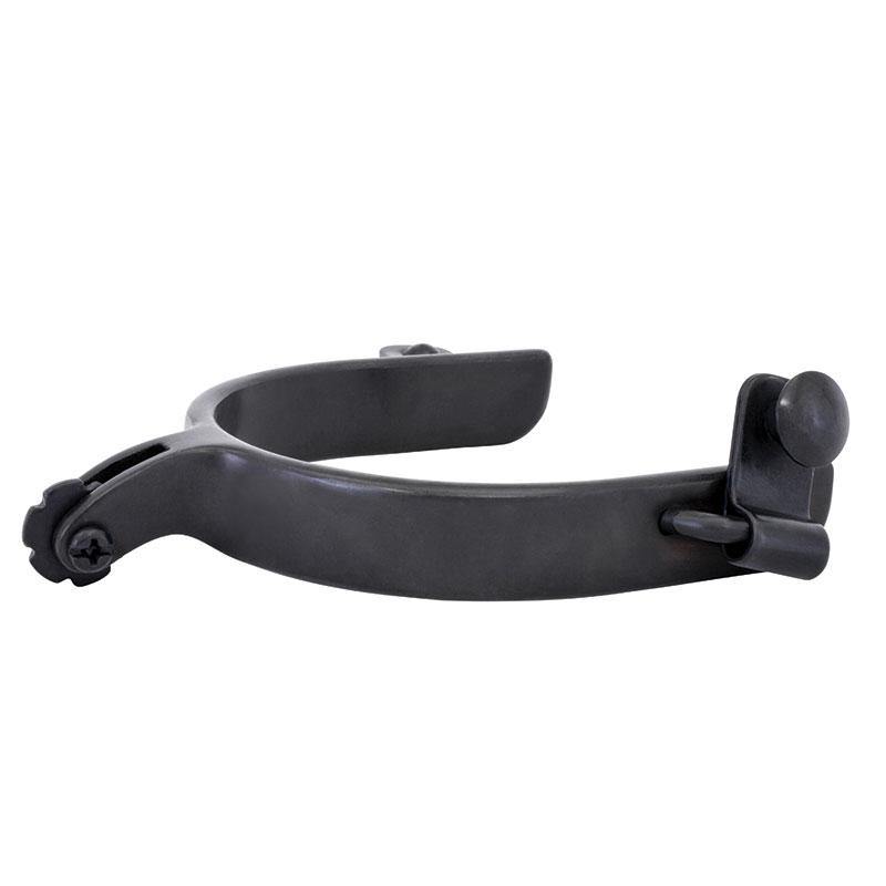 Black Satin Roping Spurs - FG Pro Shop Inc.