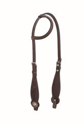Antique Floral & Basket One Ear Headstall - FG Pro Shop Inc.