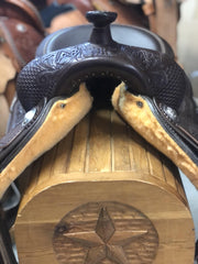 FG Reining Saddle - Dark Brown - FG Pro Shop Inc.