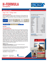 Biop Teq H Formula - FG Pro Shop Inc.