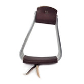 Aluminum Angled Roping Stirrups 2-3/4''