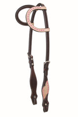 Rough Out & Buckstitch Double Ear Headstall - FG Pro Shop Inc.