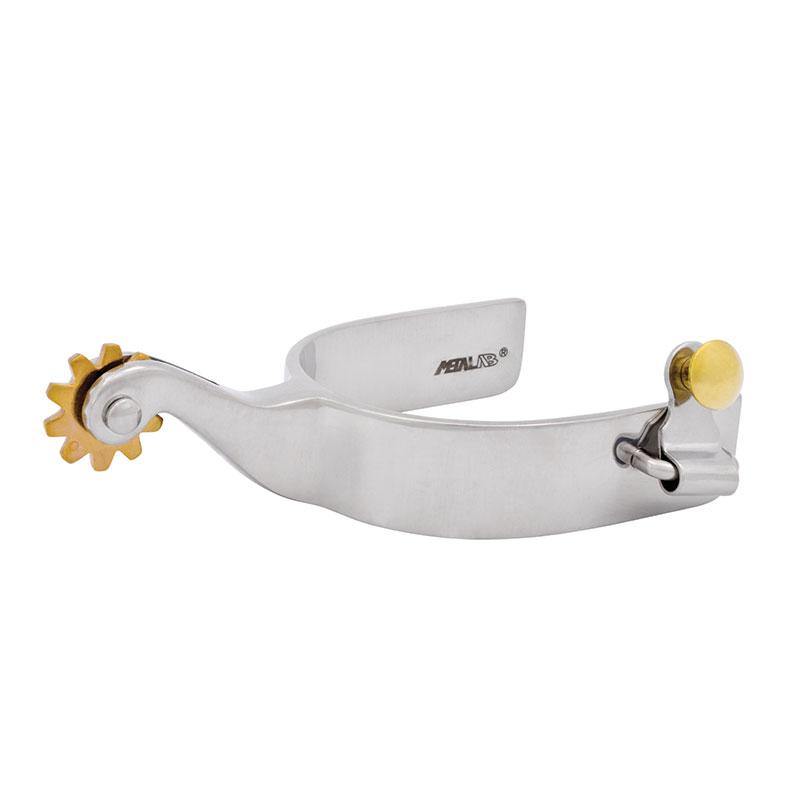 Stainless Steel Roping Spurs - Mens - FG Pro Shop Inc.