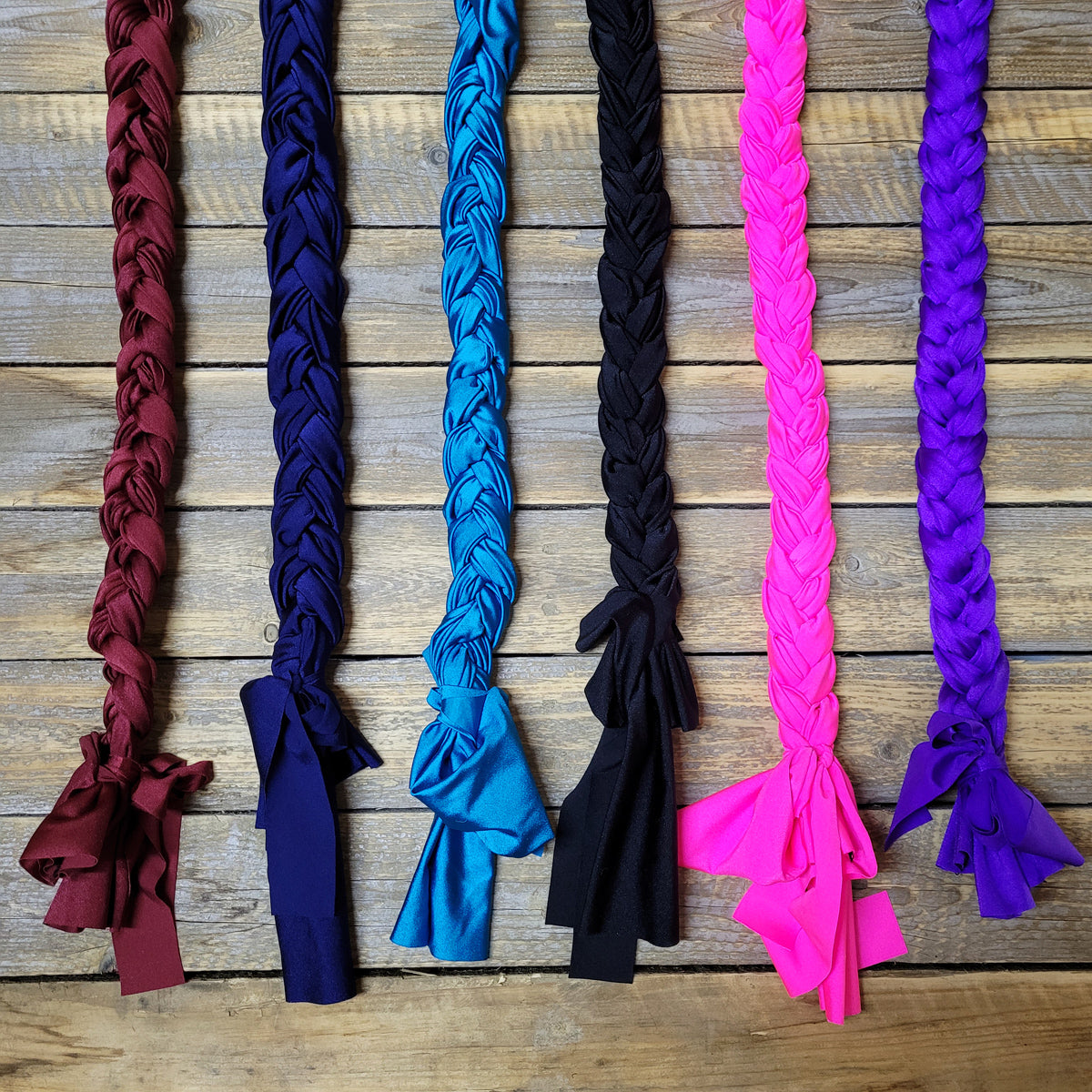 Lycra Braided Tail Bag