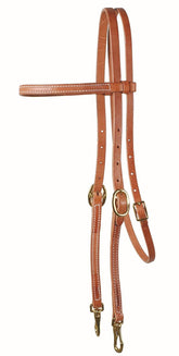 Browband Headstall With Snaps - FG Pro Shop Inc.