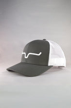Load image into Gallery viewer, Weekly Trucker Cap By Kimes Ranch - Charcoal/White - FG Pro Shop Inc.
