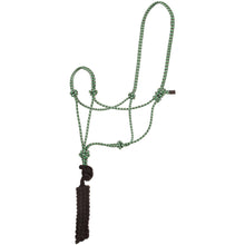 Charger l&#39;image dans la galerie, Mustang Economy Mountain Rope Halter and Lead - FG Pro Shop Inc.
